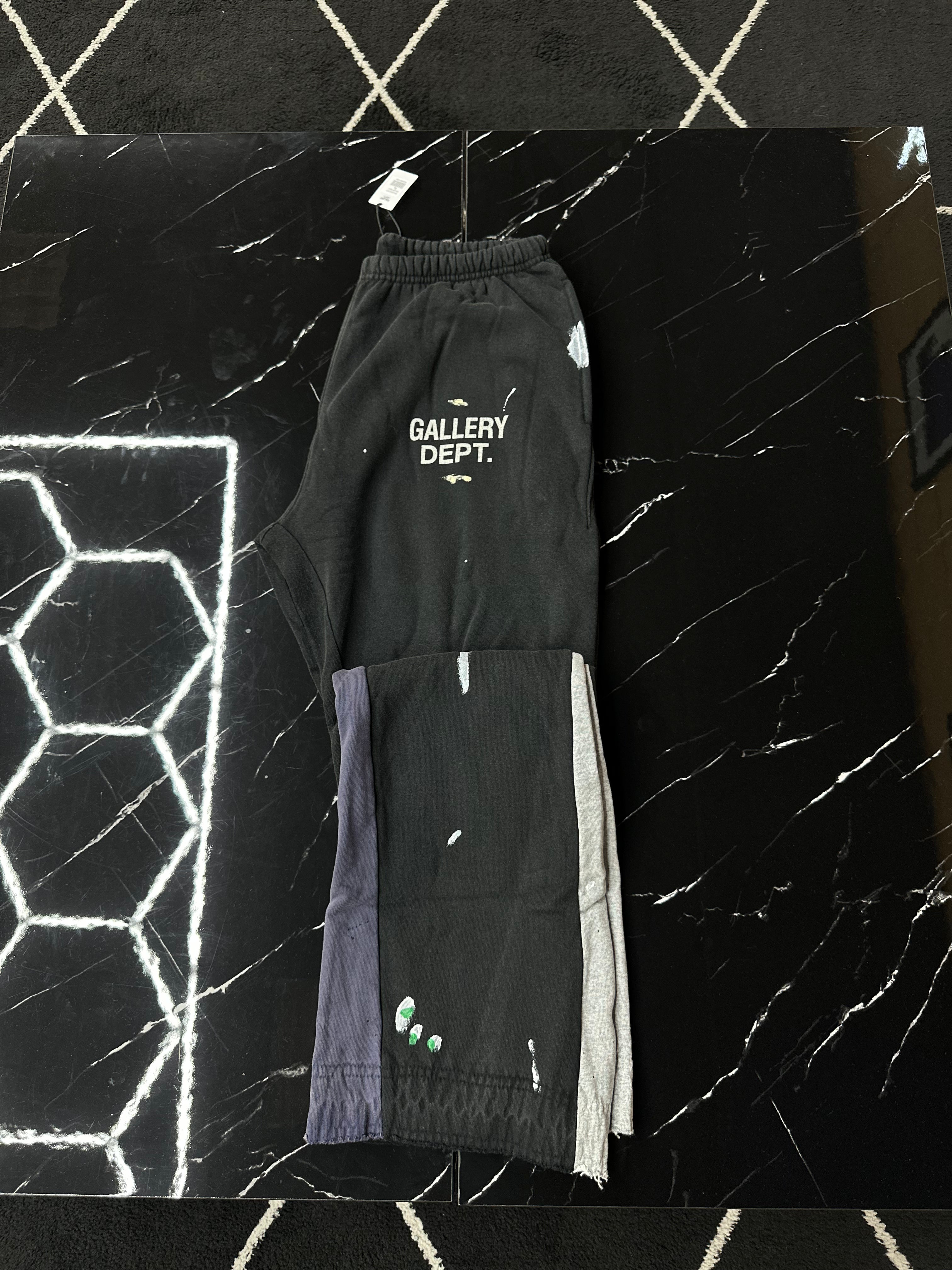 GALLERY DEPT SWEATS BLACK FLARE